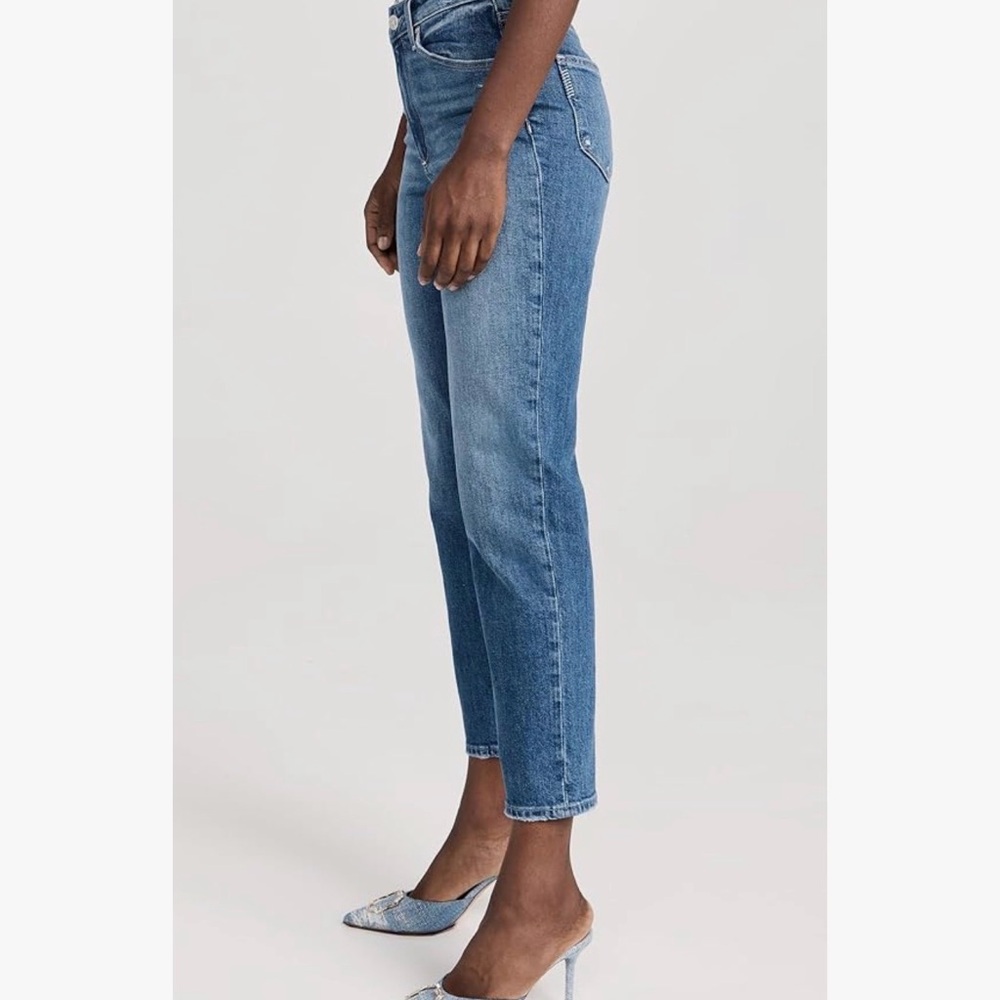 PAIGE Sarah Straight Ankle Jeans NWOT in Nightingale Wash - Picture 3 of 11